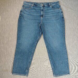 American Eagle Jeans Womens Size 20 Plus Blue Hi RIse Curvy Stretch Denim